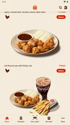 Burger King Thailand android App screenshot 8